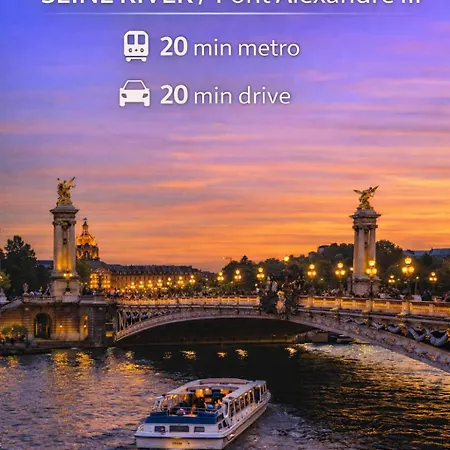Exclusive Private By Warilco - Pleyel 25 M2 - A 1 Minute De La Station Metro Carrefour Pleyel Apartment *